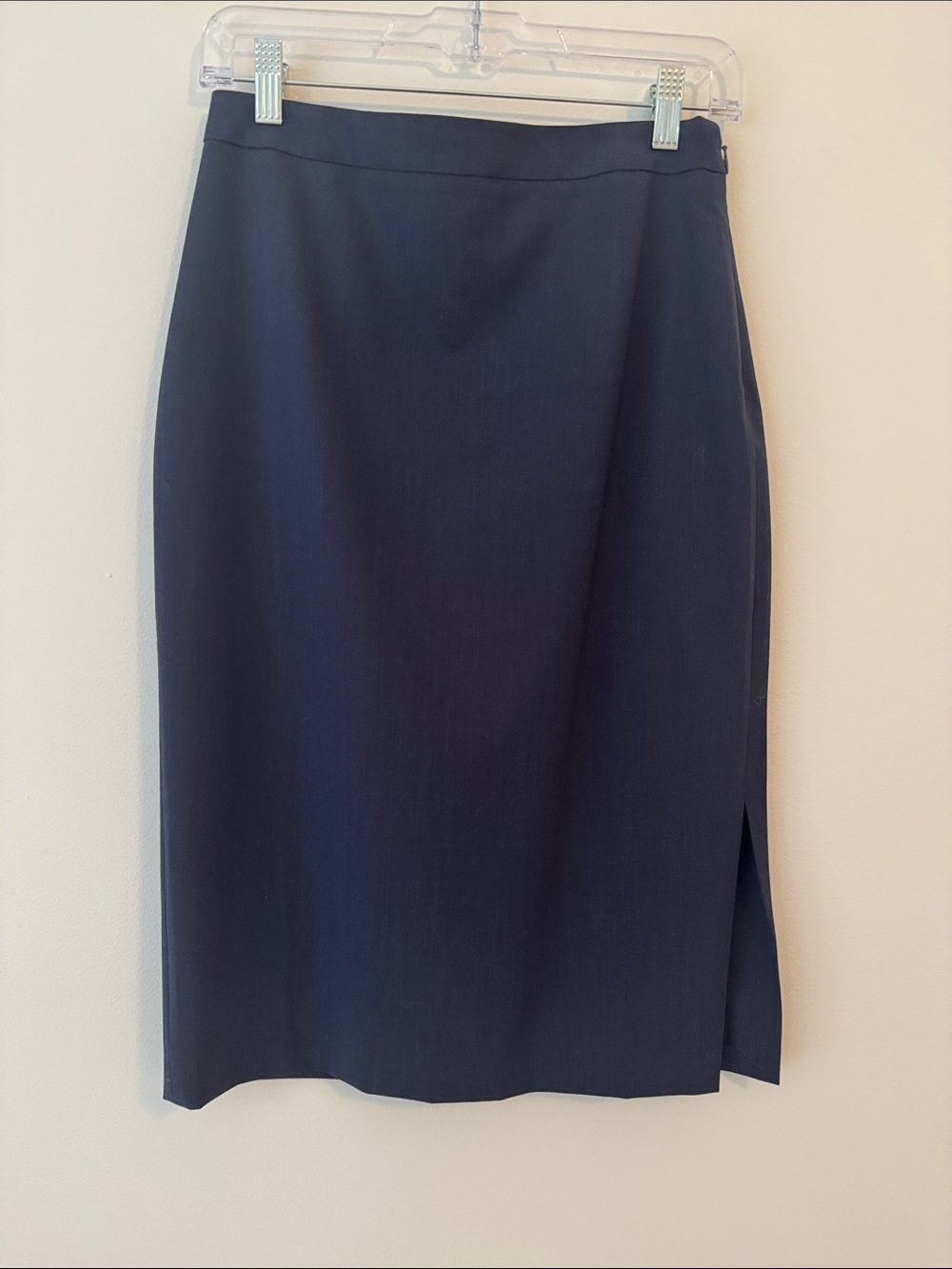 Classic Navy Pencil Skirt